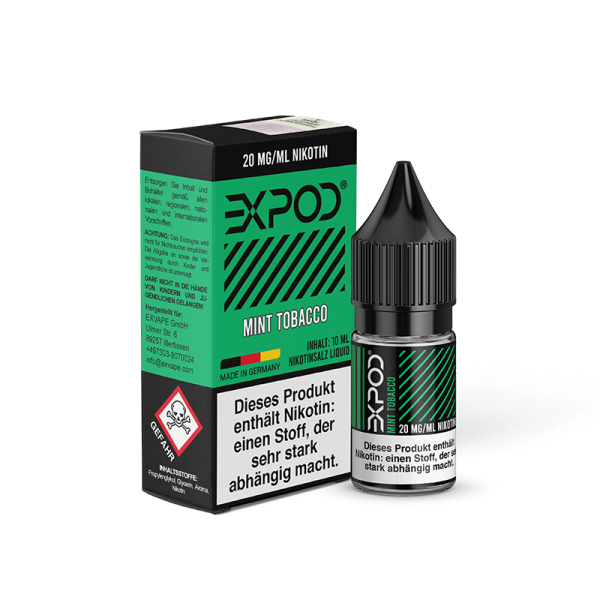 Expod Liquid - Mint Tobacco - 10ml - 10 mg/ml