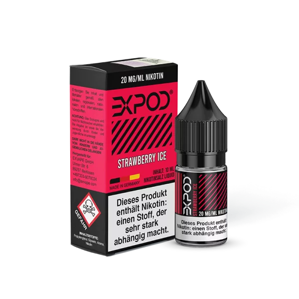 Expod Liquid - Strawberry Ice - 10ml - 20 mg/ml