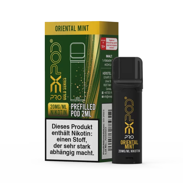 Expod Pro POD 20mg - Gold Series - Oriental Mint