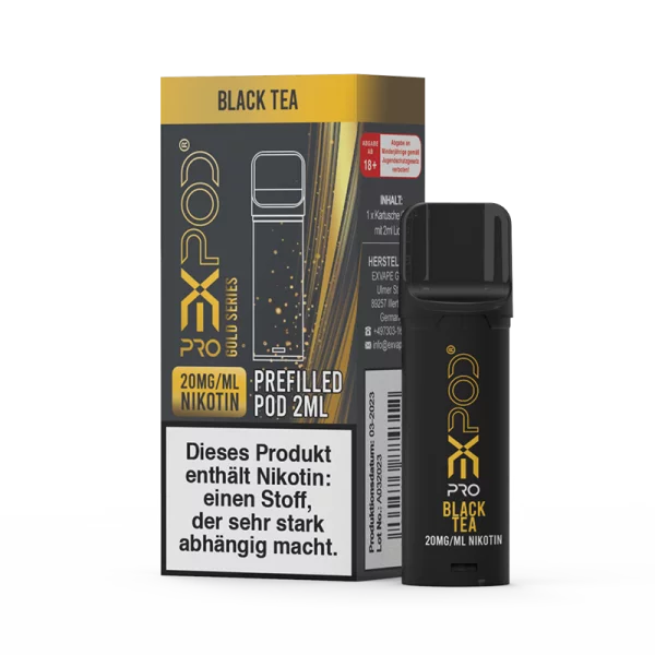 Expod Pro POD 20mg - Gold Series - Black Tea