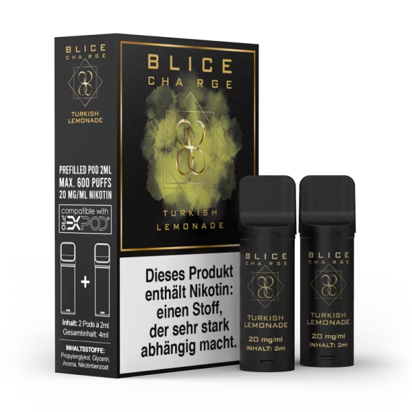 BLICE Charge Pod 20mg - Turkish Lemonade (2er Pack)