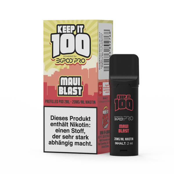 Keep it 100 Pod 20mg - Maui Blast