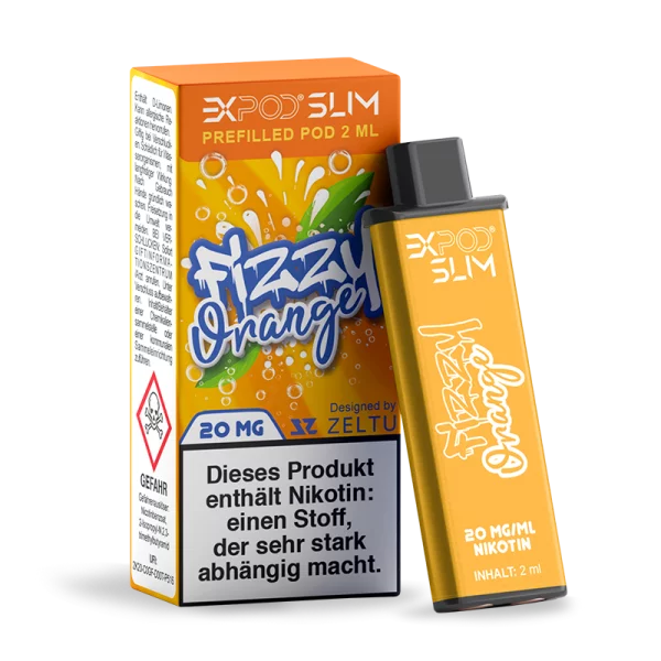 Expod Slim Prefilled Pod 2ml - Fizzy Orange