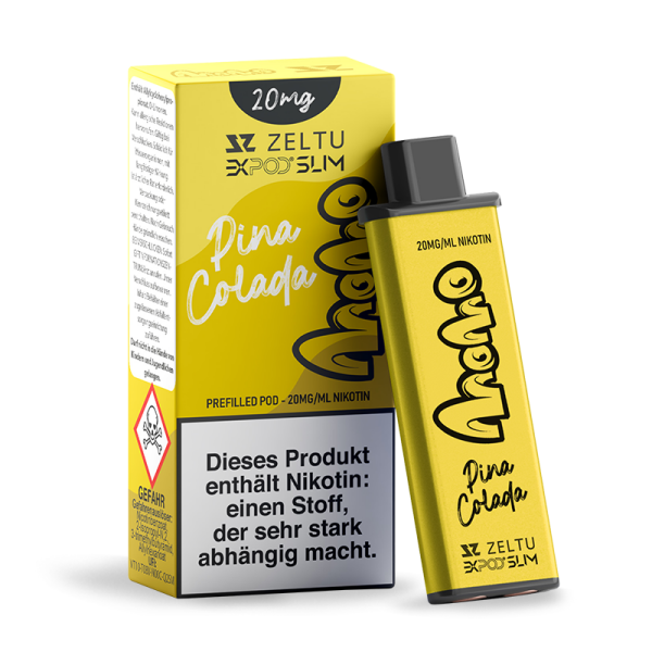 Expod Slim Prefilled Pod 2ml - Momo - Pina Colada