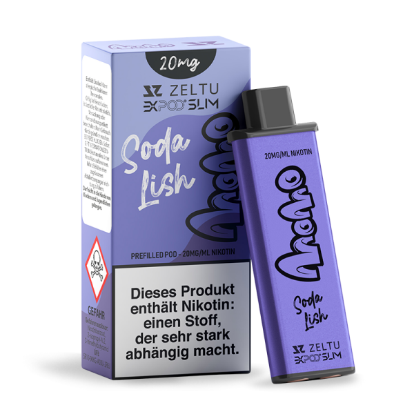 Expod Slim Prefilled Pod 2ml - Momo - Soda Lish