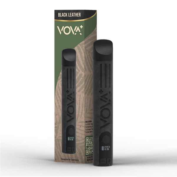 VOVA Plus - Volks Vaporizer - Black Leather